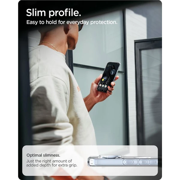 Spigen Ultra Hybrid MagSafe kryt Google Pixel 10 Pro XL clear white - Puzdra - Obrázok ac3c2a75dc1840308630d06e083e7a12