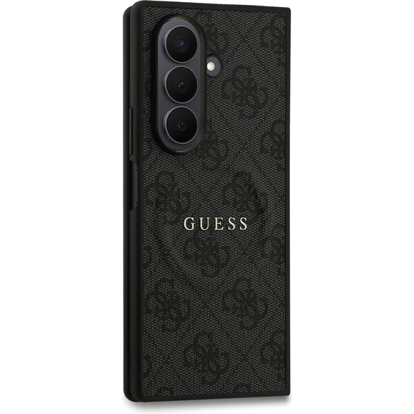 Guess PU Leather 4G Colored Ring Magnetic kryt Samsung Galaxy Z Fold 7 čierny - Puzdra - Obrázok ac64e0ec434b4480b4cf5d60faac8afa