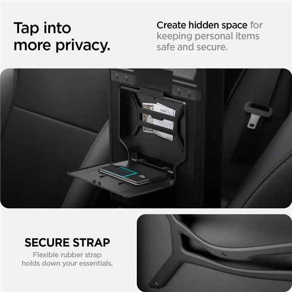Spigen Center Console Organizer Hidden Storage Box Tesla Model 3 (2024) čierny - Vychytávky - Obrázok ac67ec257b2e465c8838a794e2db4871