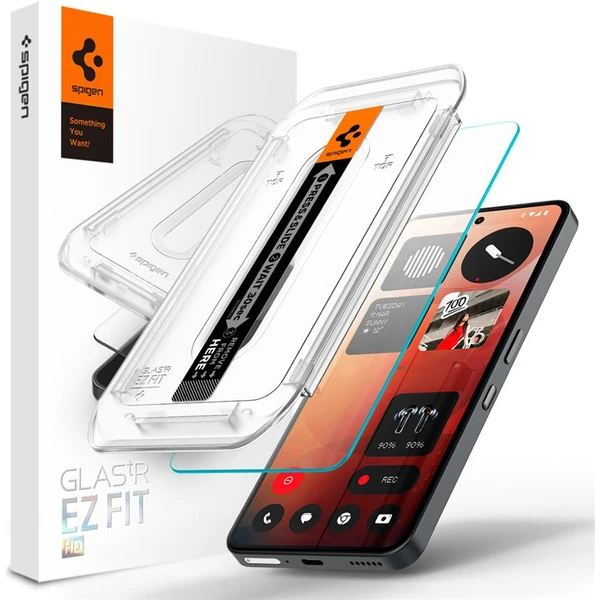 Spigen Glass tR EZ Fit HD tvrdené sklo Nothing Phone (3a)/(3a) Pro číre - Ochranné fólie a sklo - Hlavný obrázok