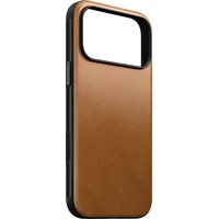 Nomad Modern Leather MagSafe kožený kryt iPhone 18 Pro Max English Tan - Puzdra