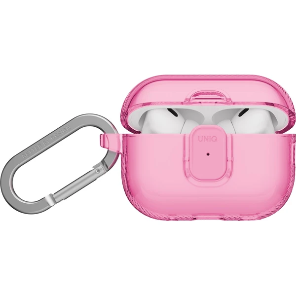 UNIQ Glase Pro Lock puzdro AirPods Pro 3 ružové - Puzdra - Hlavný obrázok