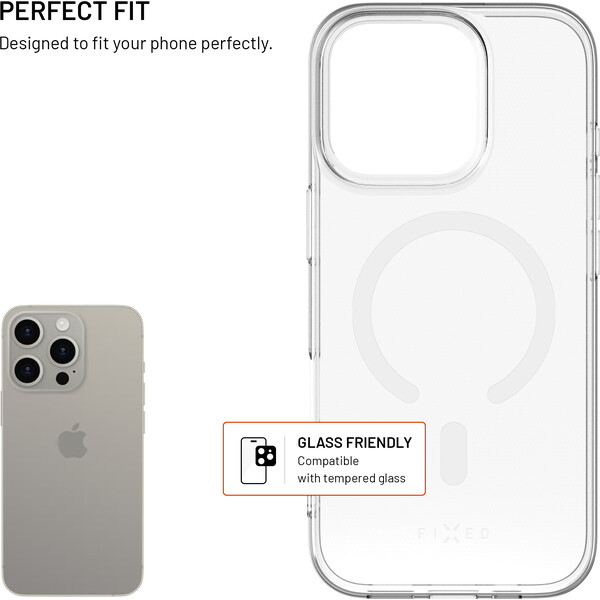 TPU gélový kryt FIXED MagStory AntiUV s podporou MagSafe pre Xiaomi Redmi 15 4G, číry - Puzdra - Obrázok acdff08e02314d92917c7a158ec5b33a