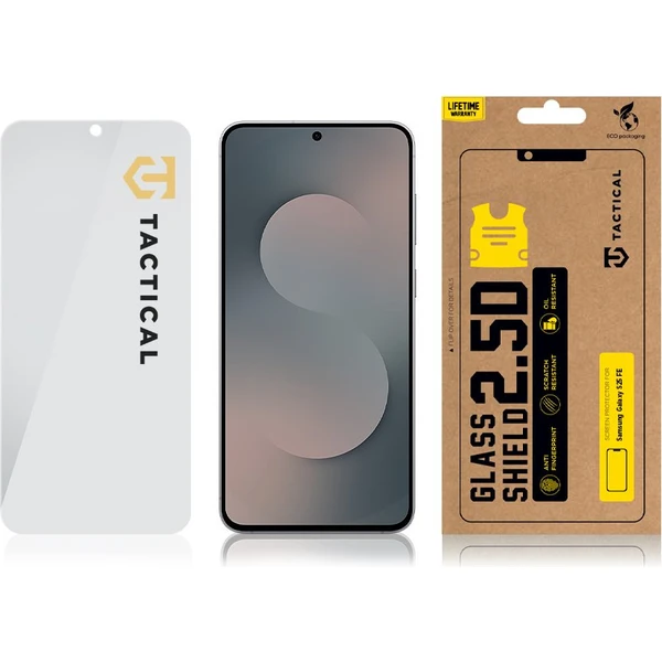 Tactical Glass Shield 2.5D sklo pre Samsung Galaxy S25 FE číre - Ochranné fólie a sklo - Obrázok ace70e98080042c593ffaa961a6f20ad