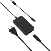 FIXED GaN nabíjací adaptér pre notebooky s USB-C, PD 3.0, 100W, čierny - Nabíjačky
