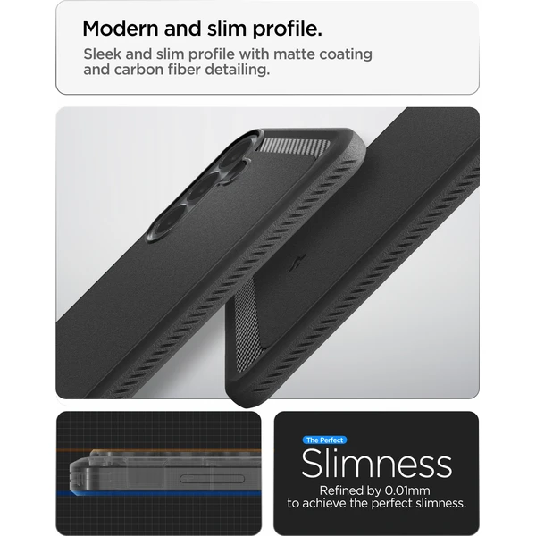 Spigen Rugged Armor kryt Samsung Galaxy S26 FE matná čierna - Puzdra - Obrázok ad44ba3f60064ffa98ca0de68a4e7962