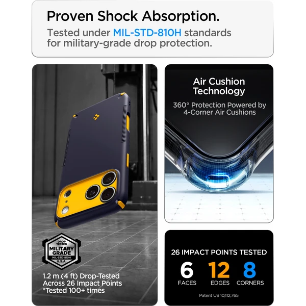 Spigen Nano Pop Hybrid MagSafe kryt iPhone 18 Pro Max/17 Pro Max čučoriedkovo námornícka modrá - Puzdra - Obrázok ad5e4e0fe86346378810c8bfd7d6fc4e