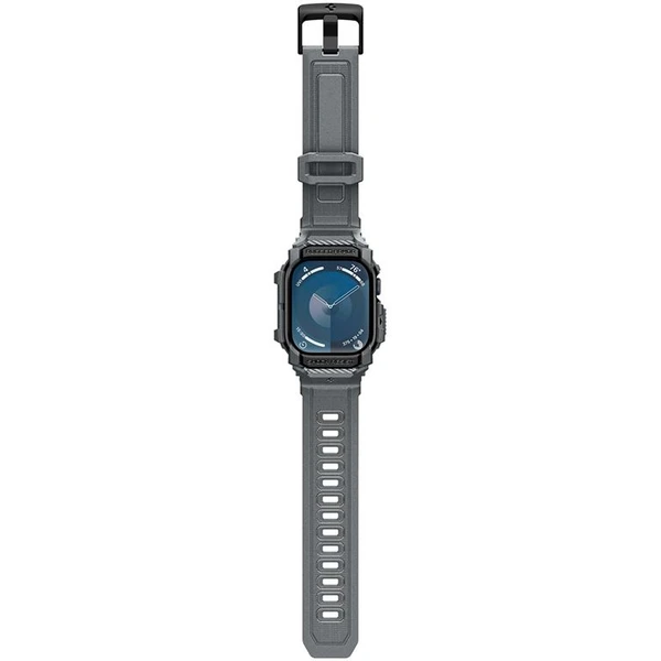 Spigen Rugged Armor Pro remienok s puzdrom Apple Watch 10/11 (46mm) sivý - Remienky - Obrázok ad66ff0dcfb84571abeaef637b879cda
