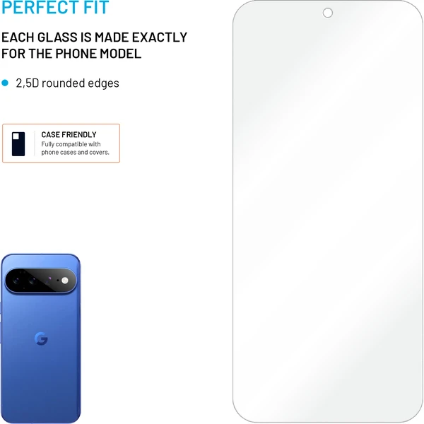 Tvrdené sklo FIXED pre Google Pixel 11, 2ks, číre - Ochranné fólie a sklo - Obrázok ad865301765146d38505791db66dc7c9