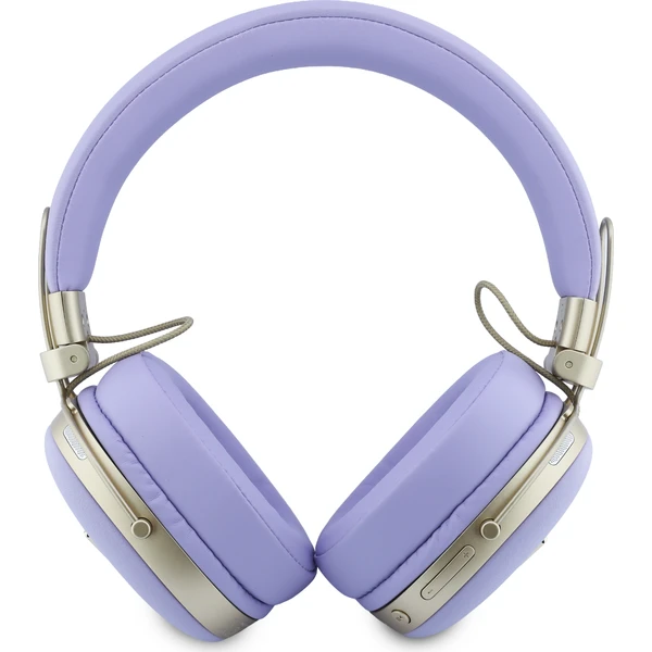 Guess PU Grained Triangle Gold Metal Logo ENC Bezdrôtové Slúchadlá Purple - Slúchadlá - Obrázok adb2e56bb87e4593a7b607836f358342