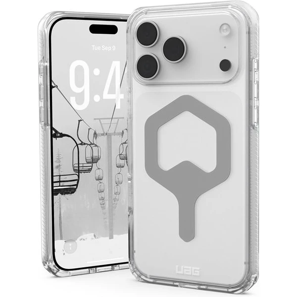 UAG Plyo Magsafe kryt iPhone 17 Pro Max číry/strieborný - Puzdra - Hlavný obrázok