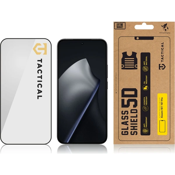 Tactical Glass Shield 5D sklo pre Xiaomi 15T/15T Pro čierne - Ochranné fólie a sklo - Obrázok adc9ba5e354e423ab9f3158ef8fba526