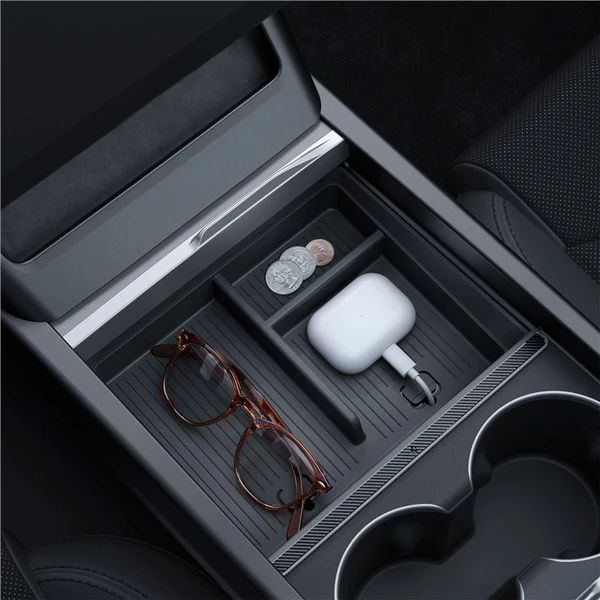 Spigen Console Organizer (Bottom) organizér Tesla Model 3 2024 čierny - Vychytávky - Obrázok adf9af422a154012a579b5a14297eb76