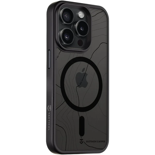 Tactical MagForce Hyperstealth Sika kryt iPhone 15 Pro Asphalt - Puzdra - Hlavný obrázok