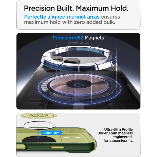 Spigen Nano Pop Hybrid MagSafe kryt iPhone 18 Pro/17 Pro avo green - Puzdra - Obrázok ae1b79237d7e401190b220794ea16fcc