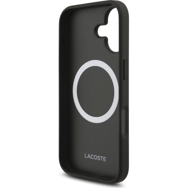 Lacoste Iconic Petit Pique MagSafe kryt + peňaženka iPhone 17 čierny - Puzdra - Obrázok ae3276cfa6764137b16063f2bc10127a
