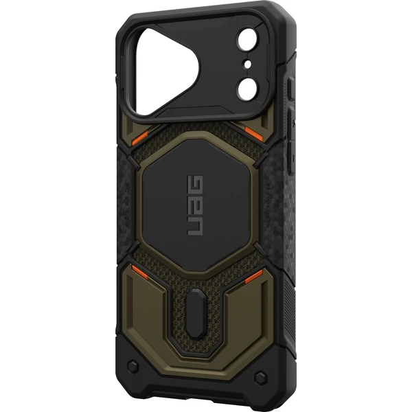 UAG Monarch Pro MagSafe, kevlarový prvek green - iPhone 2026 Pro Max/17 Pro Max - Puzdra - Obrázok ae42834480c149f08e095f945f7019c0