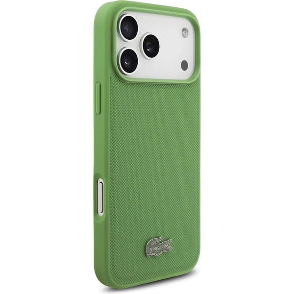 Lacoste Iconic Petit Pique MagSafe kryt + peňaženka iPhone 17 Pro Max zelený - Puzdra - Obrázok ae5128740d6146dcac2432b6fb0f918b