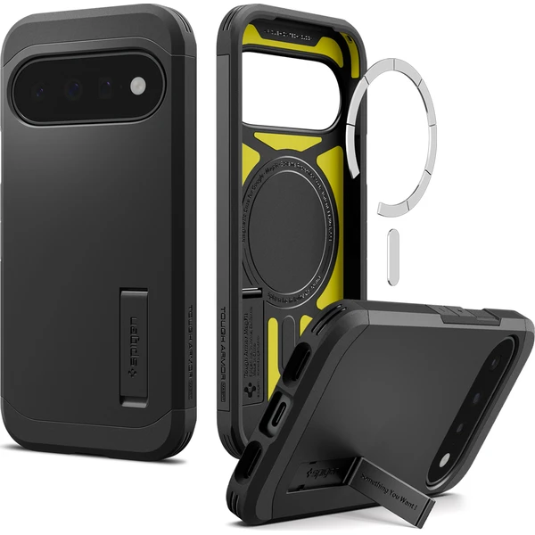 Spigen Tough Armor MagSafe, čierny - Google Pixel 11 - Puzdra - Obrázok ae69ed9bd1ea4c87babd0009a29c4642