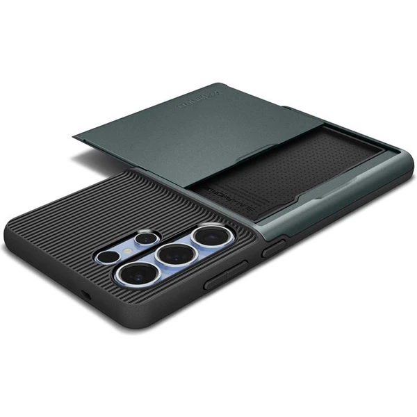 Spigen Slim Armor CS kryt Samsung Galaxy S25 Ultra zelený - Puzdra - Obrázok ae78e56ad85b4202b5bebd6e1b2c0948