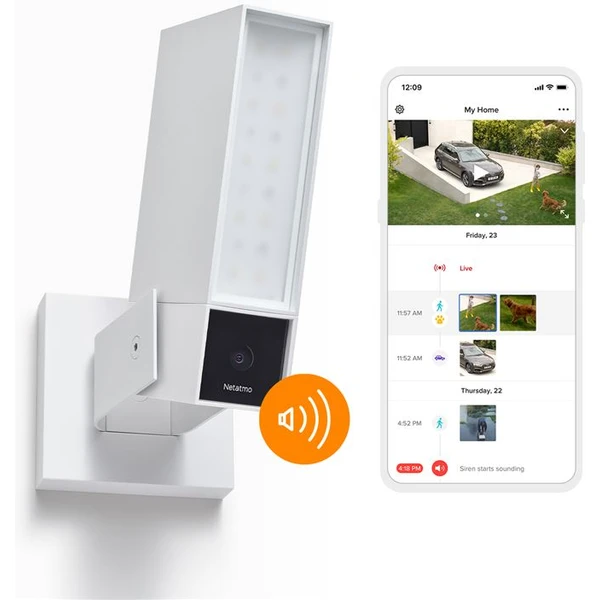 Netatmo Vonkajšia kamera so sirénou biela - IP kamery - Obrázok ae7c9eb4540e469ebc31ef40612de19b