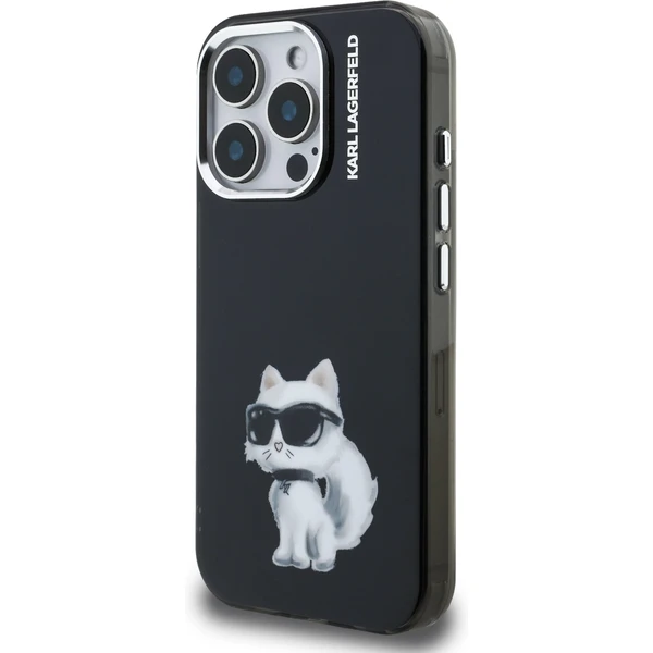 Karl Lagerfeld IML Aquarelle Chúpette kryt iPhone 15 Pro Max čierny - Puzdra - Obrázok ae9a50df97a84a75bd729ab799b216cd