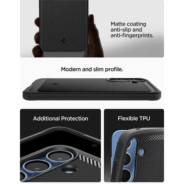 Spigen Rugged Armor MagSafe kryt Samsung Galaxy S25 matne čierny - Puzdra - Obrázok aeb3690b81fd46b193947722f3fcc9e0