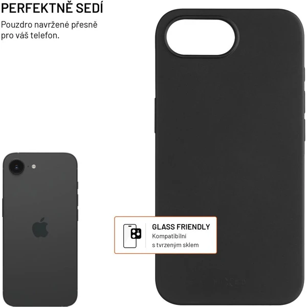 FIXED ReStory TPU recyklovaný kryt Apple iPhone 17e/16e čierny - Puzdra - Obrázok aeb4317f92034f708df5f490d95e40e4