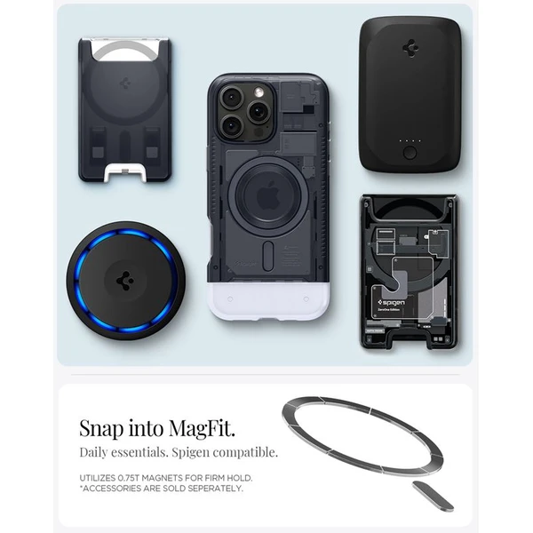 Spigen Classic C1 MagSafe kryt iPhone 16 Pro Max graphite - Puzdra - Obrázok aeb8b8e8a2014959a94454ace4858683