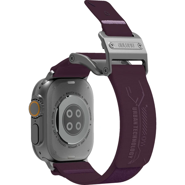 Aulumu A11 Mag Buckle Slim remienok Apple Watch 49/46/45/44/42mm strieborná pracka/~Might Purple~/re - Remienky - Obrázok aed35df9097649b3b2d2cf305dab6554