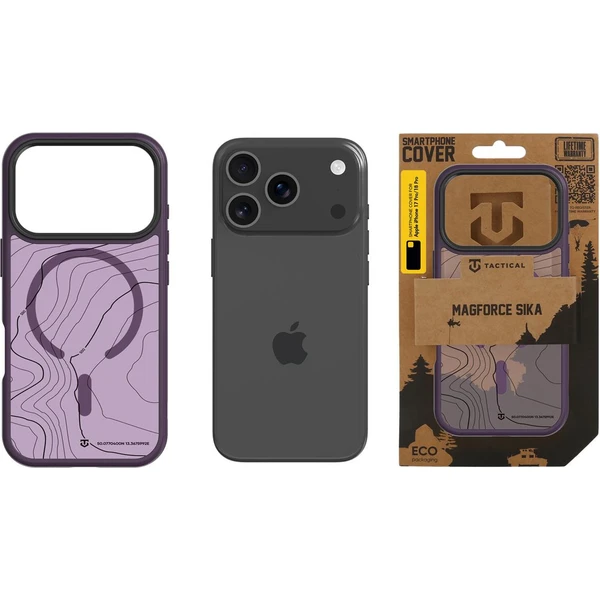 Tactical MagForce Hyperstealth Sika Kryt pre Apple iPhone 17 Pro/18 Pro Burgundy Smoke - Puzdra - Obrázok af09cce1c3f349398bb4272c219a13a3