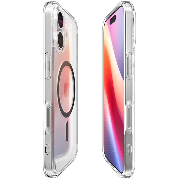 Spigen Ultra Hybrid MagSafe kryt iPhone 17 clear graphite - Puzdra - Obrázok af0fd4e29f364893b94bbefc0cc6fff9