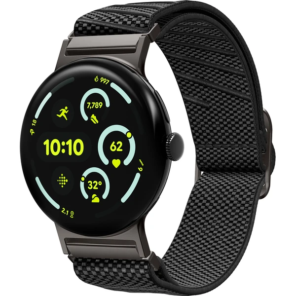 Spigen Lite Fit X V2 remienok Google Pixel Watch 4/3/2/1 41mm čierny - Remienky - Hlavný obrázok