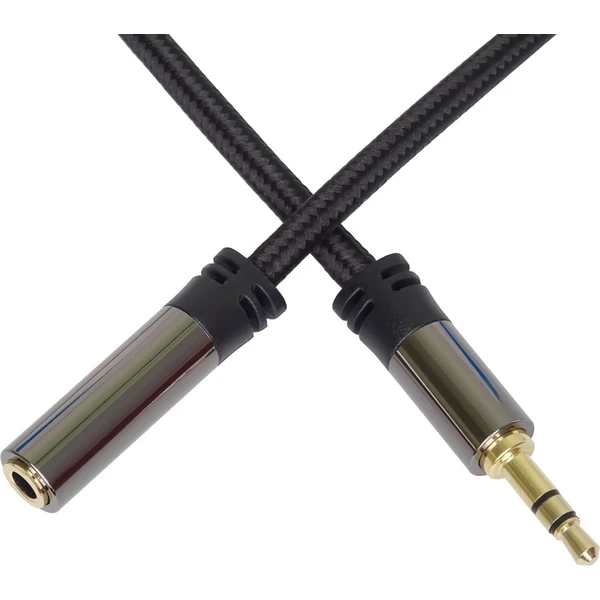 PremiumCord 3,5mm/3,5mm predlžovací kábel 1,5m čierny - Káble a redukcie - Obrázok af2e2d87aca34f3f98de312a30cd4496