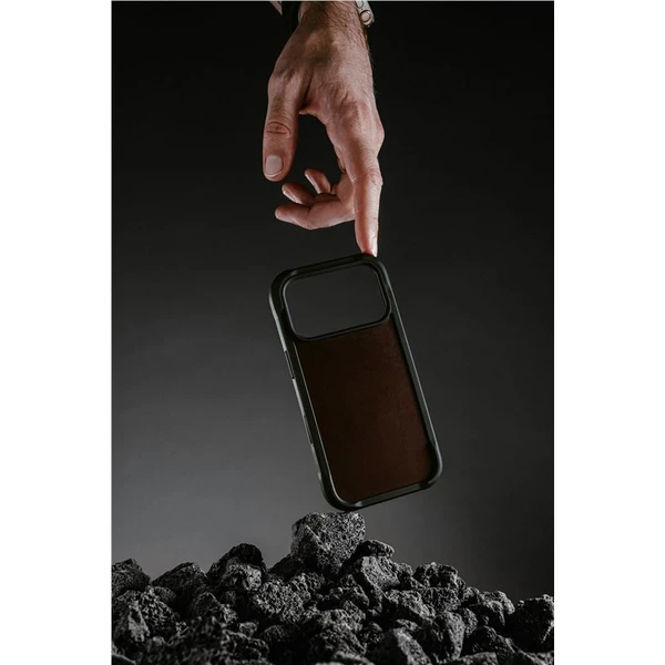 Nomad Rugged Leather Case (Horween) MagSafe kožený kryt iPhone 17 Pro Max Rustic Brown - Puzdra - Obrázok af30ff939c08455e8875749fa6f7184d