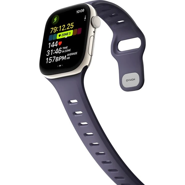 Nomad Tempo Band FKM remienok Apple Watch 41mm/42mm purple - Remienky - Obrázok af46435ebc0841f3806e79f407e4afdc
