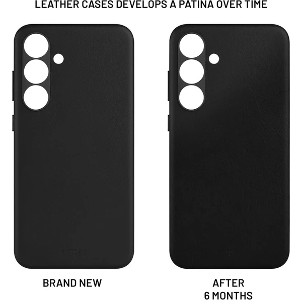 FIXED MagLeather kožený kryt s MagSafe Samsung Galaxy S25+ čierny - Puzdra - Obrázok af4f99b92f834ce2bf7f9fa6e32ddfcf