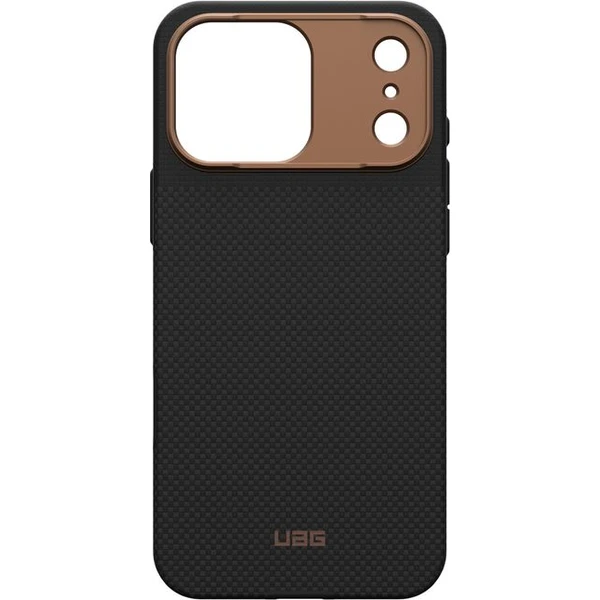 UAG Fibr Armr MagSafe kryt iPhone 17 Pro Max kevlar čierny/bronzový - Puzdra - Obrázok af7100f35ca64afeafcc5cdc689ab414
