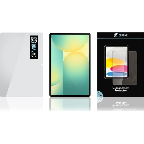 OBAL:ME 2.5D Tvrdené Sklo pre Samsung Galaxy Tab S10 Lite/S9/S9 FE/S10 FE priehľadné - Ochranné fólie a sklo - Obrázok af89963b393e48848c61875ebc524050