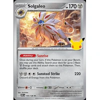 Solgaleo (30C 105) - 30. výročná oslava [Holo] - Kusové karty