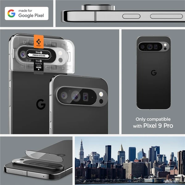 Spigen Glass tR EZ Fit Optik 2 Pack tvrdené sklo na fotoaparát Google Pixel 9 Pre číre - Ochranné fólie a sklo - Obrázok afc2d9267ceb42eb8715c532319bab63