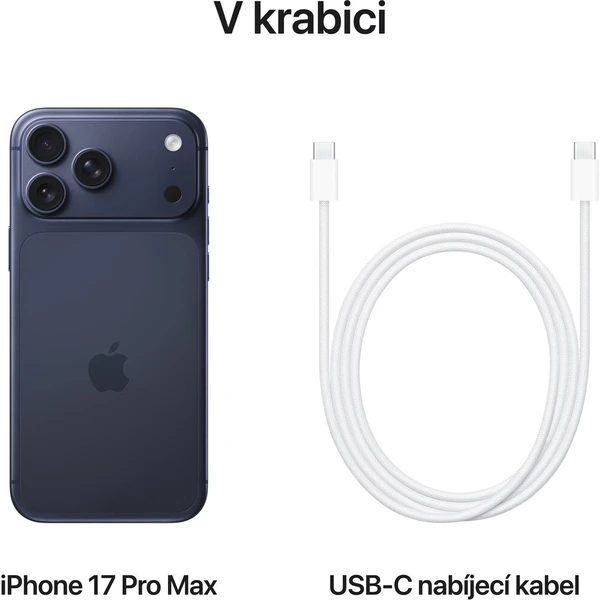 Apple iPhone 17 Pro Max 256GB tmavomodrý (Kategória A) - Mobilné telefóny - Obrázok afe2e1ca38f0443188704792e77db5ae
