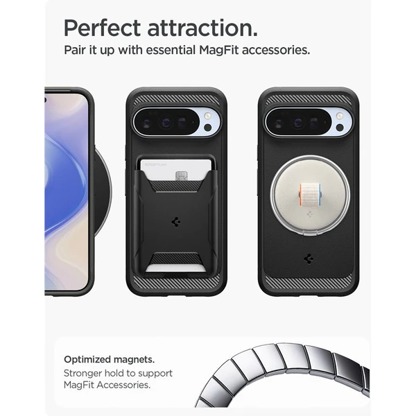 Spigen Rugged Armor MagSafe kryt Google Pixel 10 Pro XL matne čierny - Puzdra - Obrázok afeb7a446ce84f20af6c02151e7d1bd0