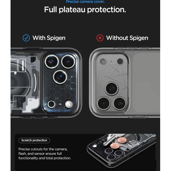 Spigen Ultra Hybrid MagSafe kryt iPhone 18 Pro Max/17 Pro Max zero one black - Puzdra - Obrázok b001bd53ce53452b9bde58dc1641e397