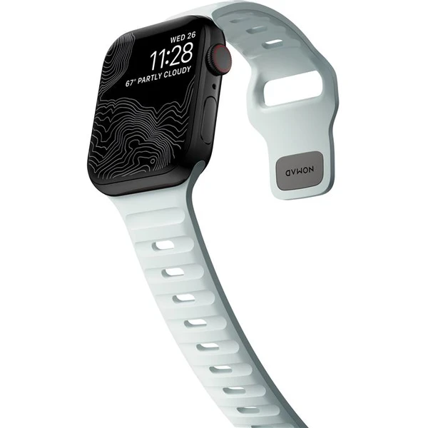 Nomad Sport Strap S/M remienok pre Apple Watch 42/41/40/38mm Ice Blue Glow - Remienky - Obrázok b006e74d871f43df98463aa1ffc85c8e