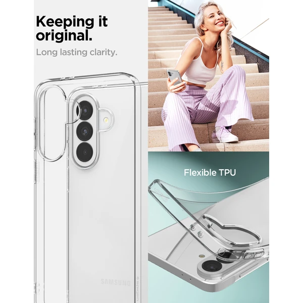 Spigen Liquid Crystal kryt Samsung Galaxy A37 5G krištáľovo priehľadný - Puzdra - Obrázok b0202805b6804cbcbe05086bb682344d