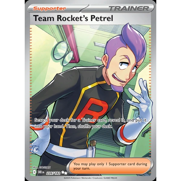 Team Rocket's Petrel (DRI 226) - Destined Rivals [Holo] - Kusové karty - Hlavný obrázok