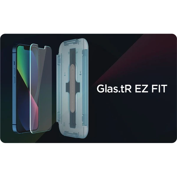 Spigen Glass tR EZ Fit HD otvorený senzorový kryt na iPhone 17e/16e/14/13/13 Pro - Ochranné fólie a sklo - Obrázok b0d0e08039874116a3d56a01fde076c8