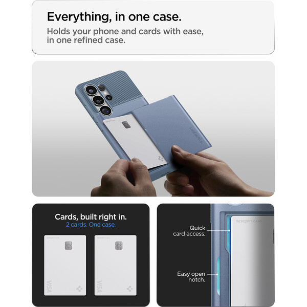 Spigen Slim Armor CS kryt Samsung Galaxy S26 Ultra modrý - Puzdra - Obrázok b0d7617e82524a7aafa67a779074d440
