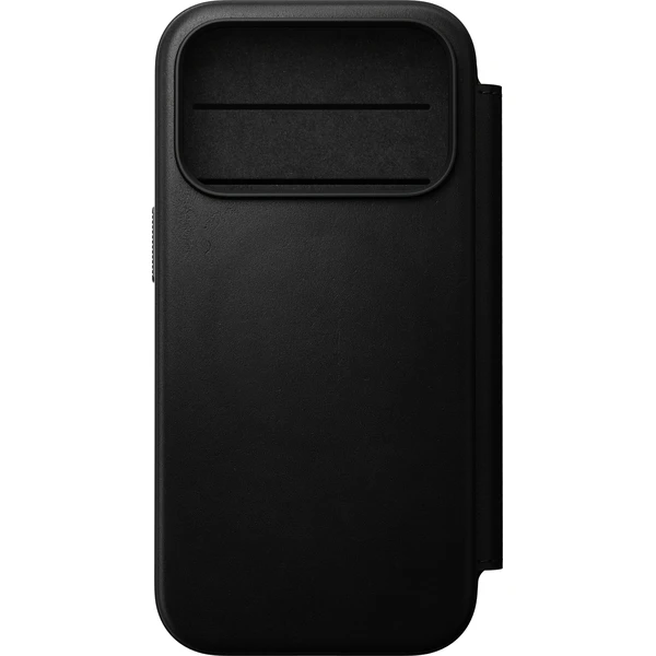 Nomad Modern Leather Folio MagSafe kožené puzdro iPhone 17 Pro/18 Pro Black - Puzdra - Obrázok b0ef234589054c86ad2c814580598681